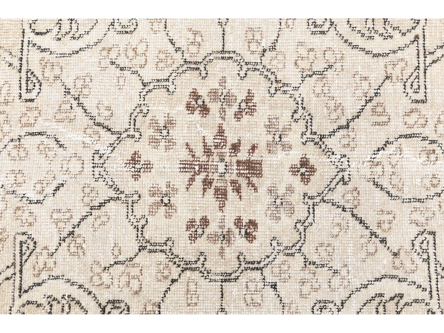Tapis de laine 185x292 beige Ultra Vintage