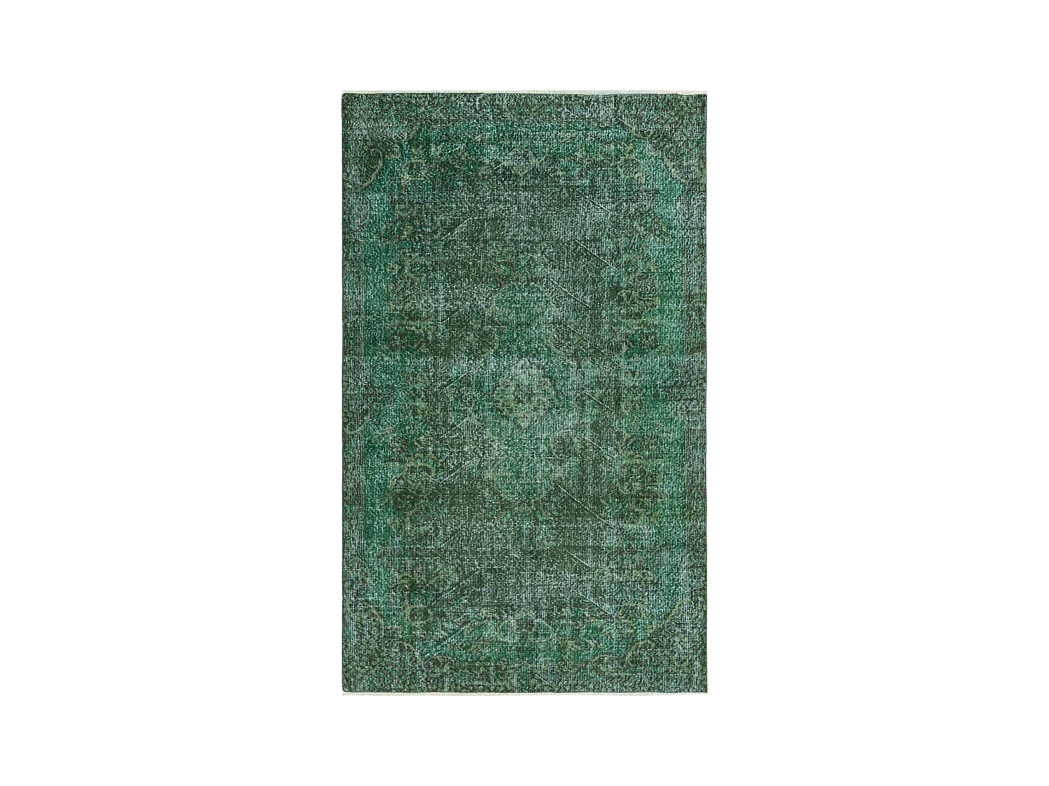 Tapis de laine 168x274 vert Ultra Vintage