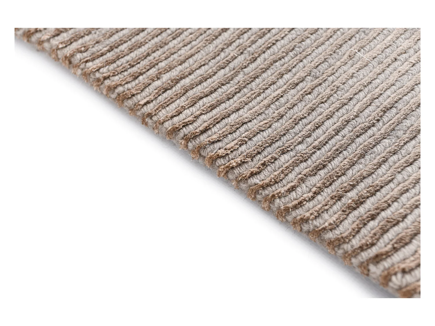 Tappeto per corridoio in lana 79x300 marrone Darya
