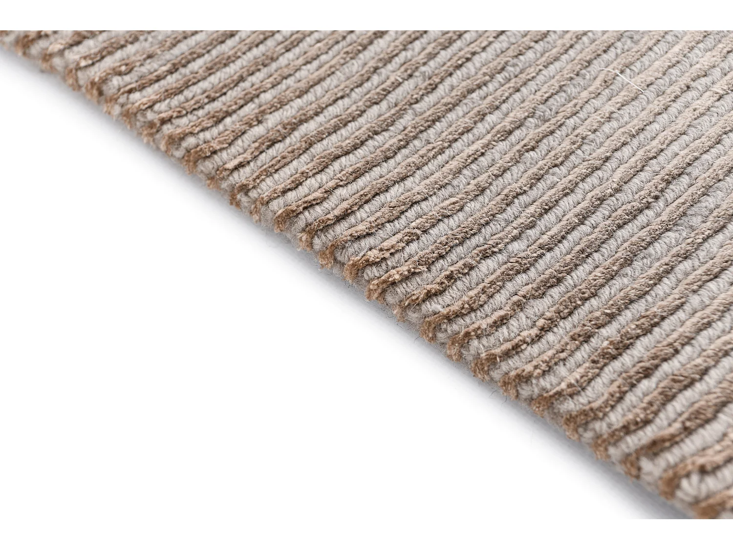 Tappeto per corridoio in lana 79x300 marrone Darya