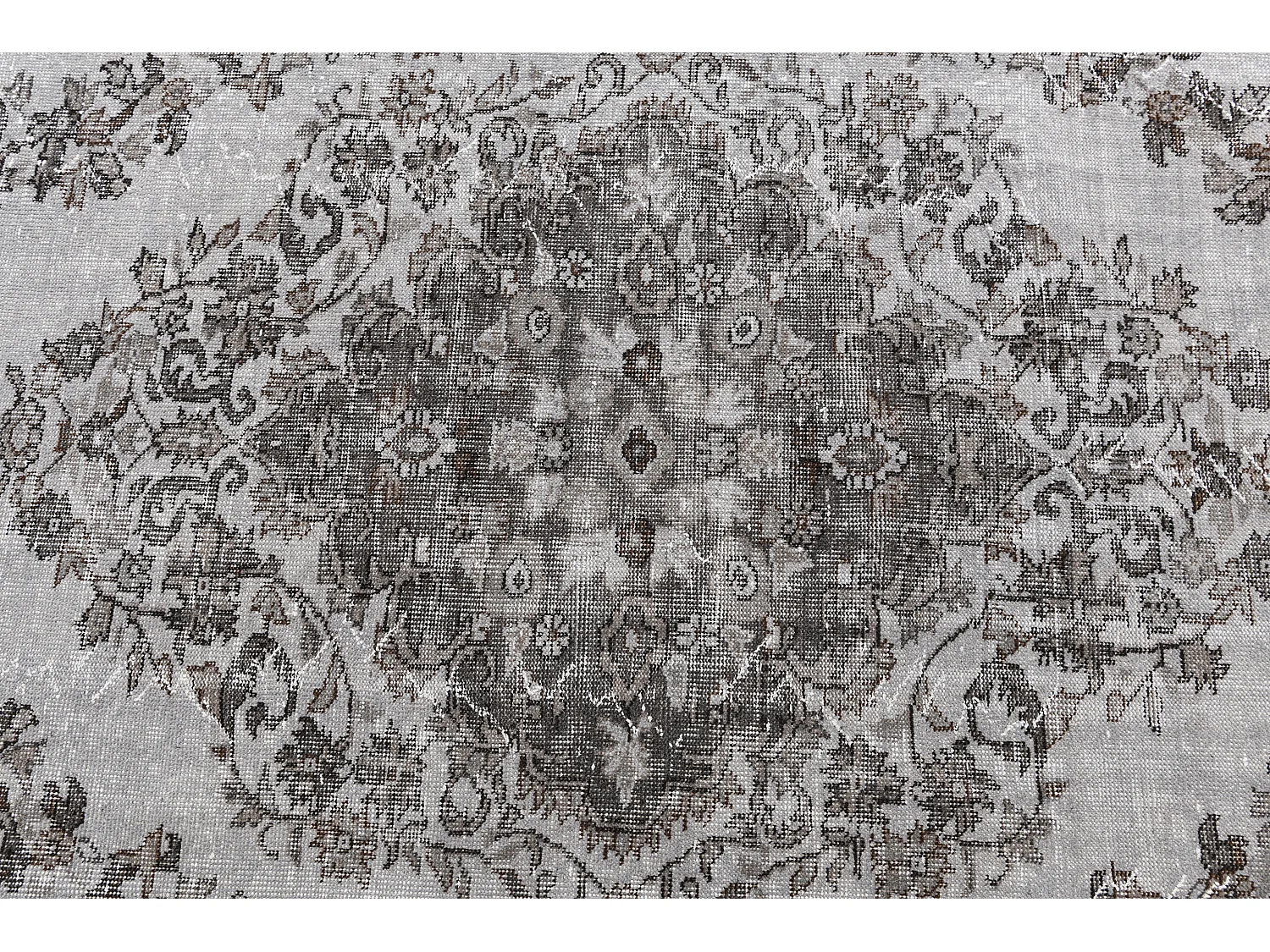 Wollteppich 183x290 Grau Ultra Vintage