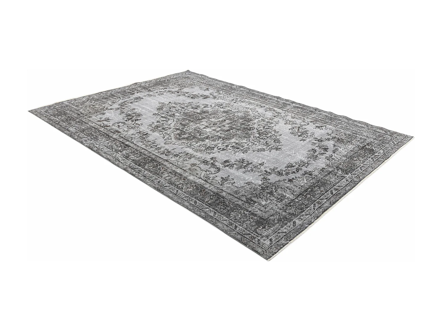 Tapis de laine 183x290 gris Ultra Vintage
