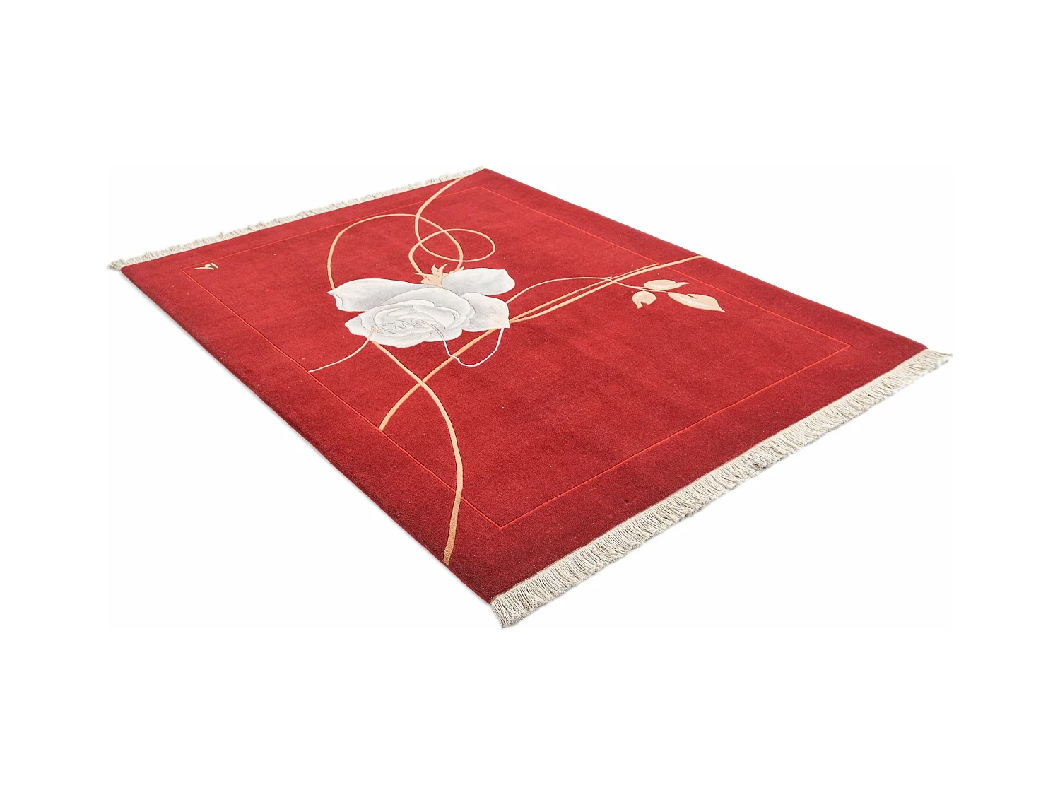 Tappeto in lana 152x203 rosso Darya