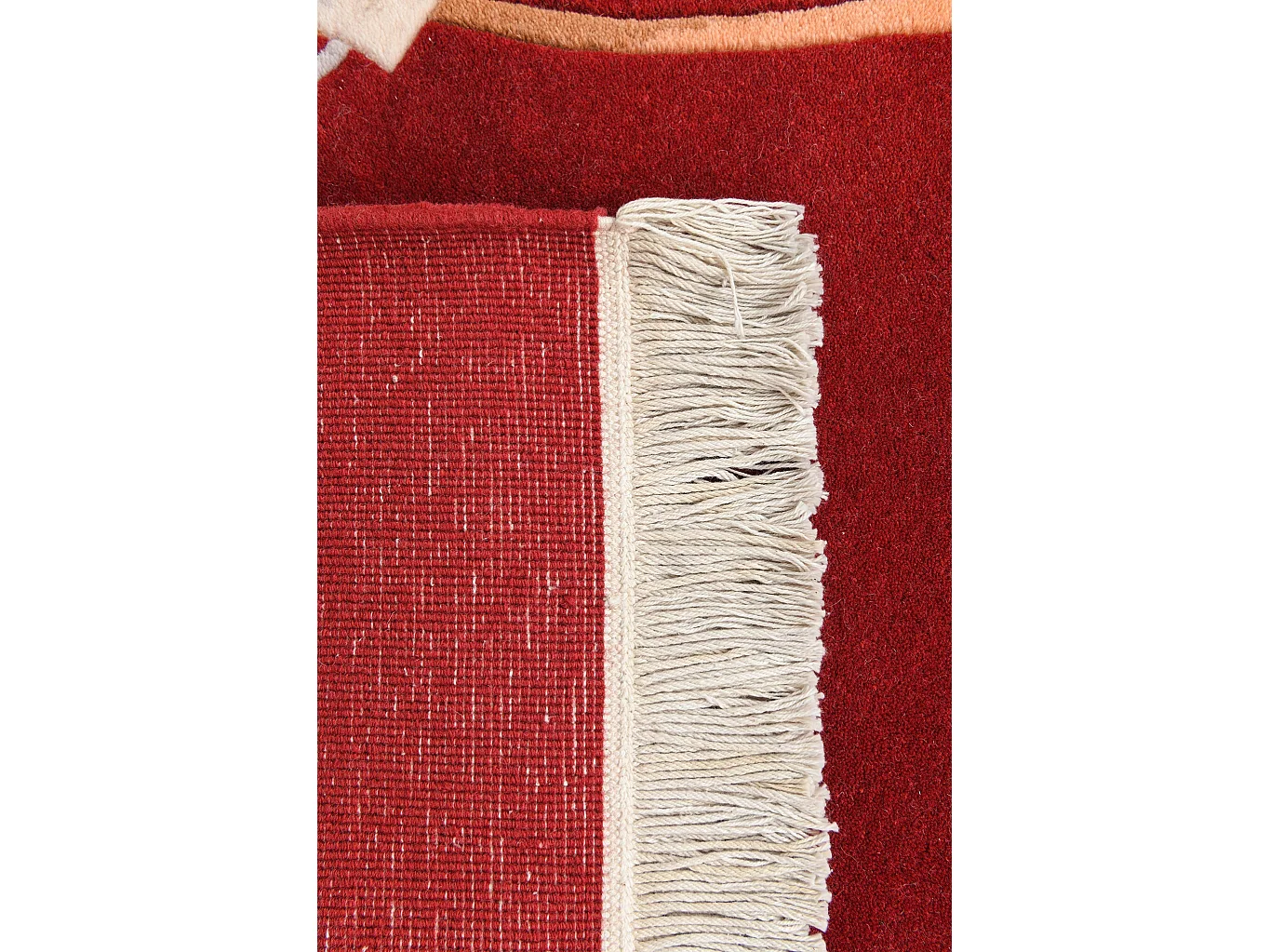 Tapis de laine 152x203 rouge Darya