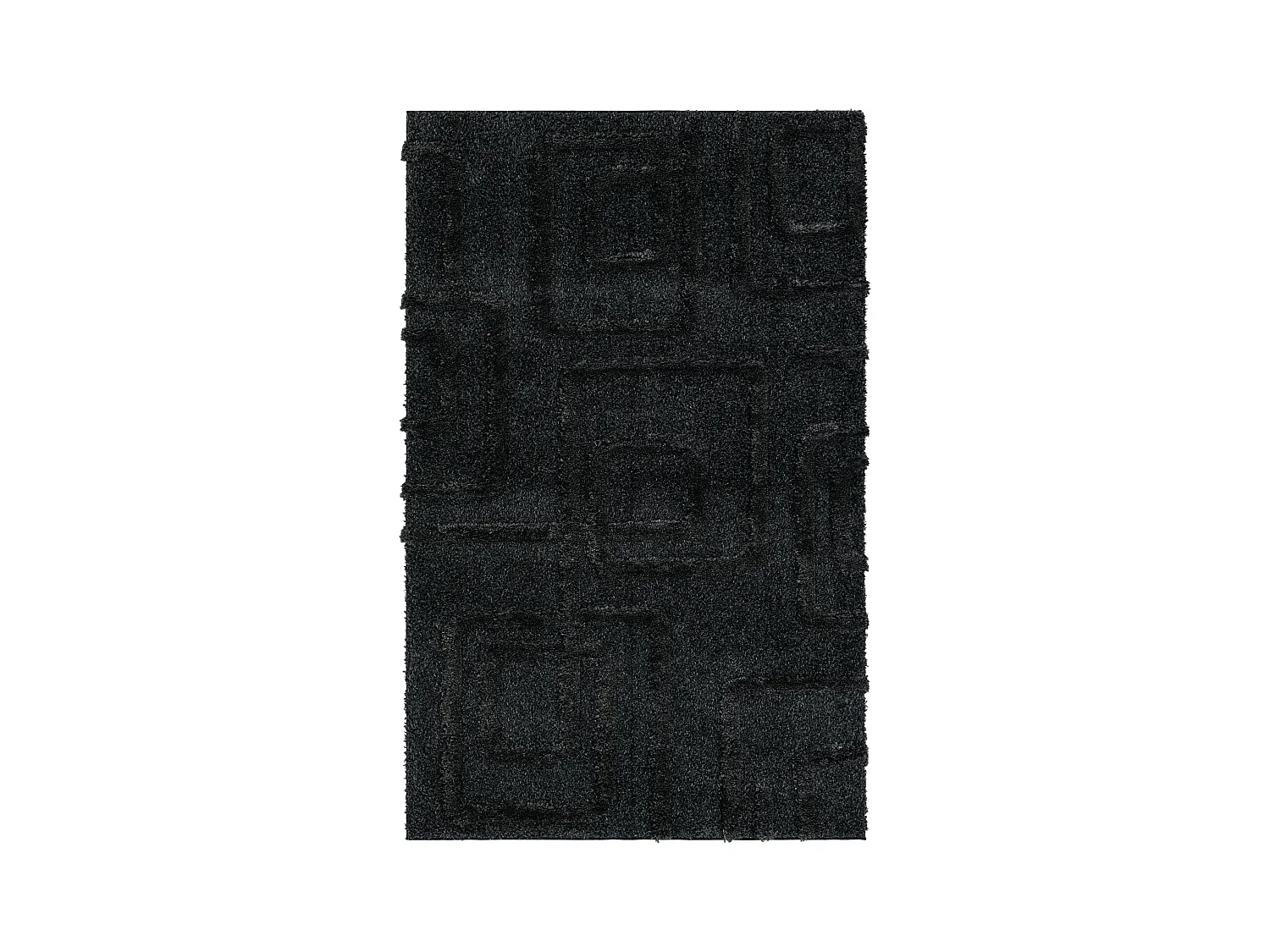 Hoogpolig tapijt 245x160 Zwart Thun Artem