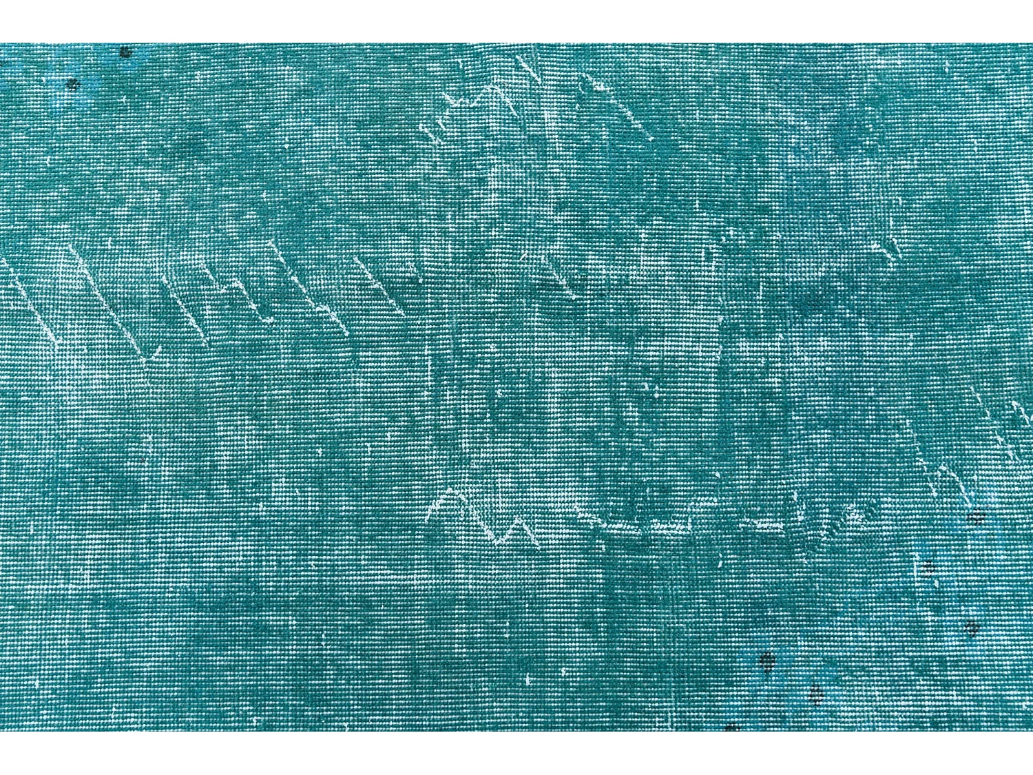 Wollteppich 152x244 Türkis Ultra Vintage