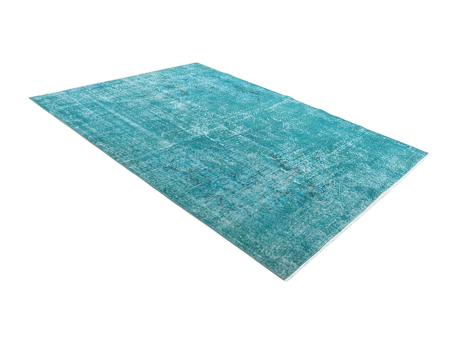 Tapis de laine 152x244 turquoise Ultra Vintage
