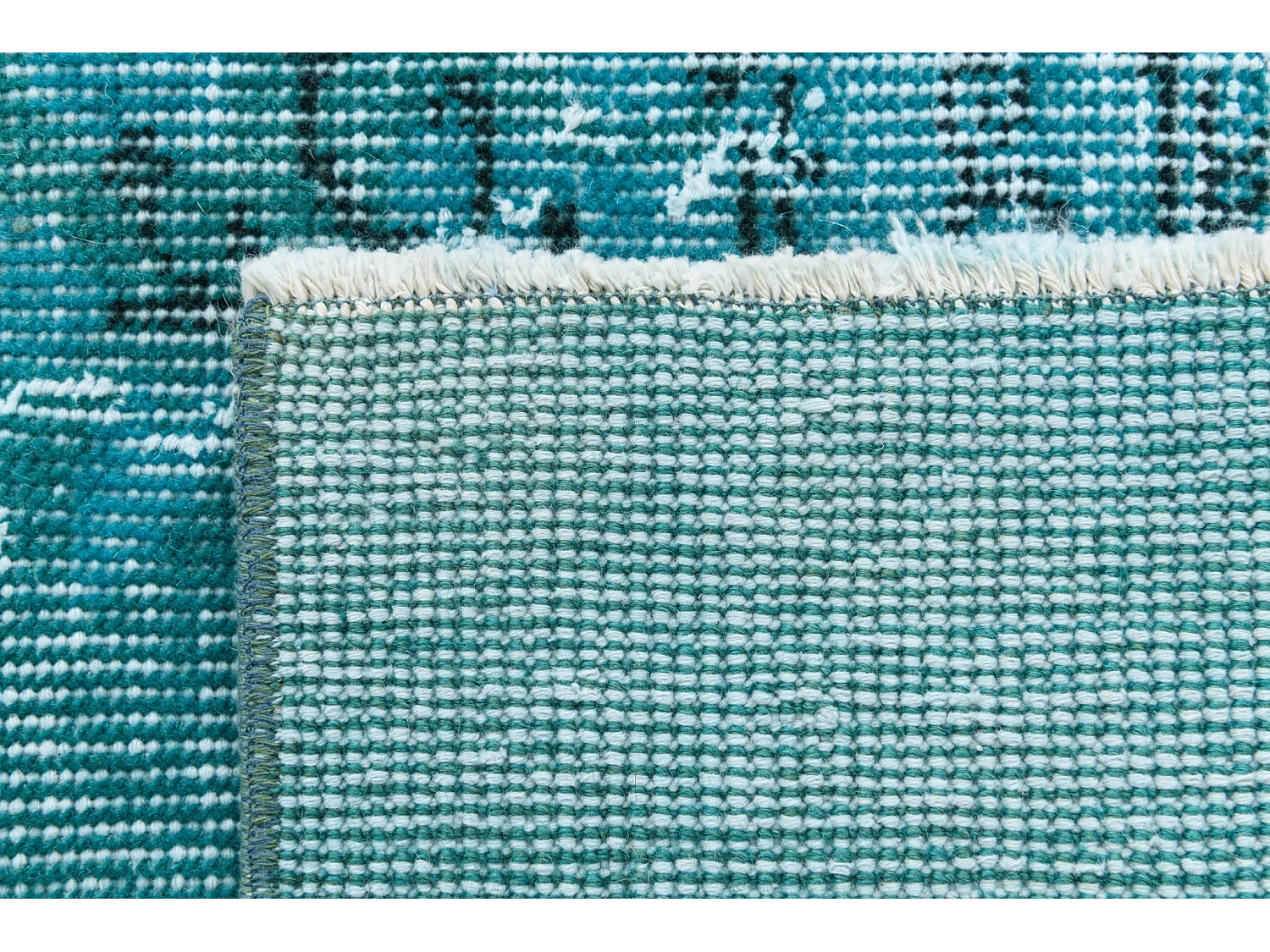 Tapis de laine 152x244 turquoise Ultra Vintage