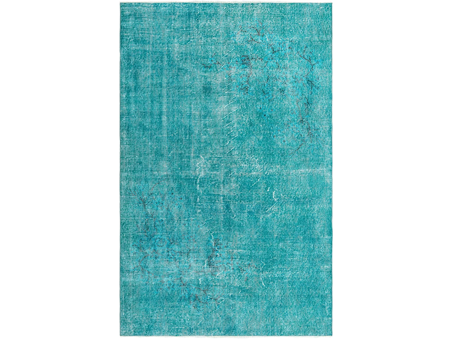 Tapis de laine 152x244 turquoise Ultra Vintage