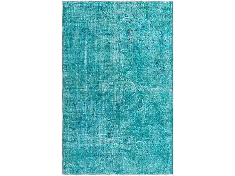 Tapis de laine 152x244 turquoise Ultra Vintage