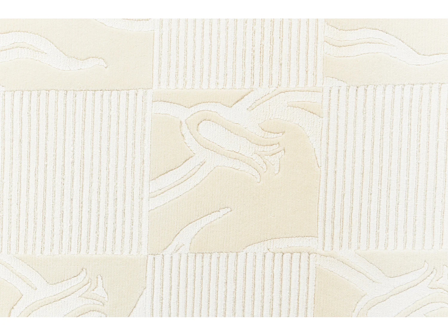 Läufer-Wollteppich 81x297 Beige Darya