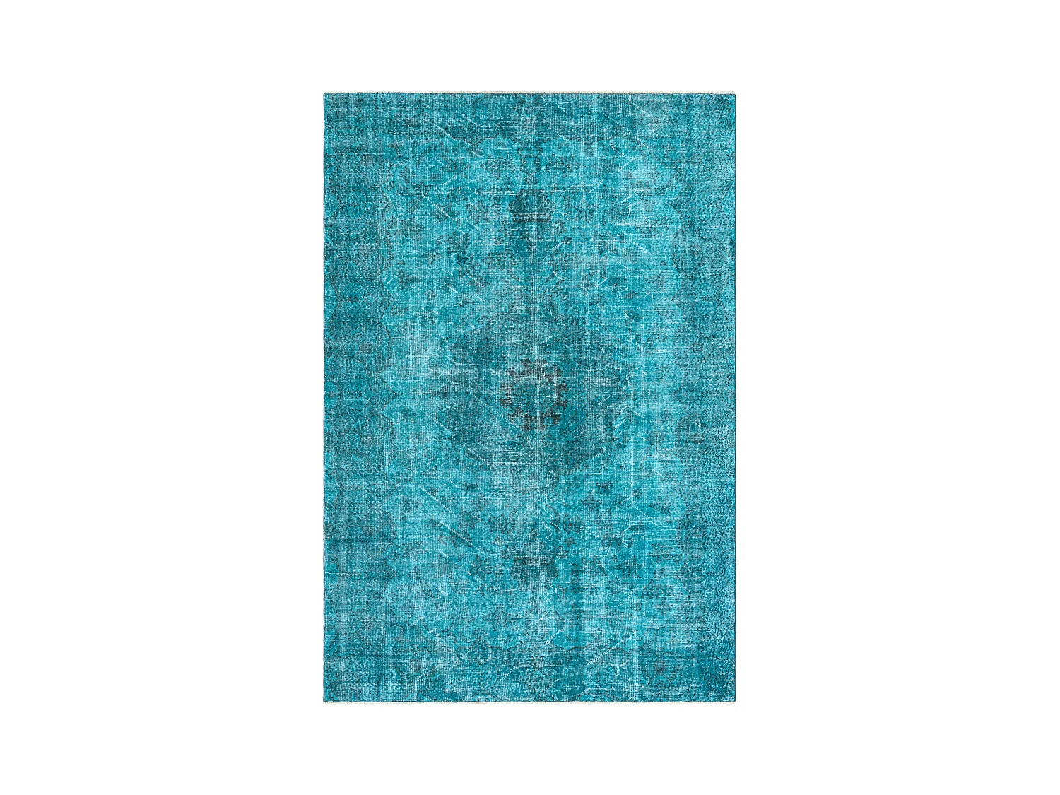 Tapis de laine 198x295 turquoise Ultra Vintage
