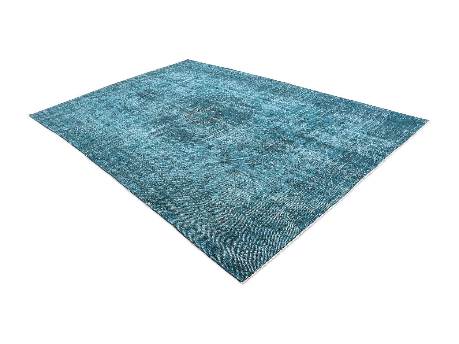 Tapis de laine 198x295 turquoise Ultra Vintage