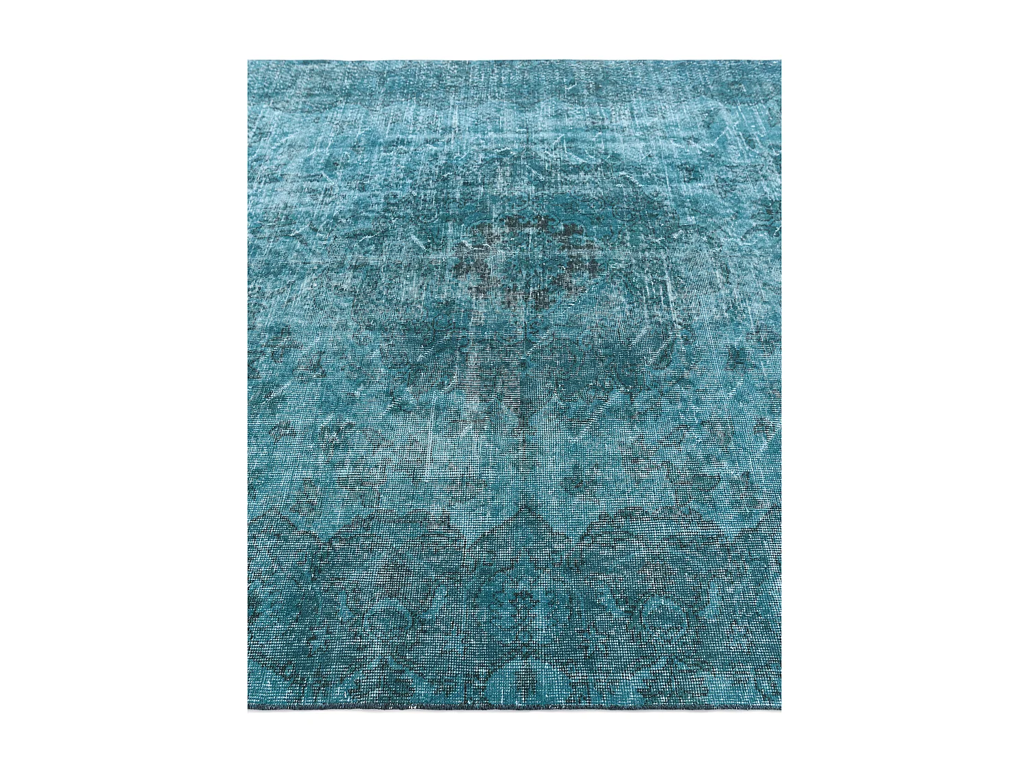 Tapis de laine 198x295 turquoise Ultra Vintage