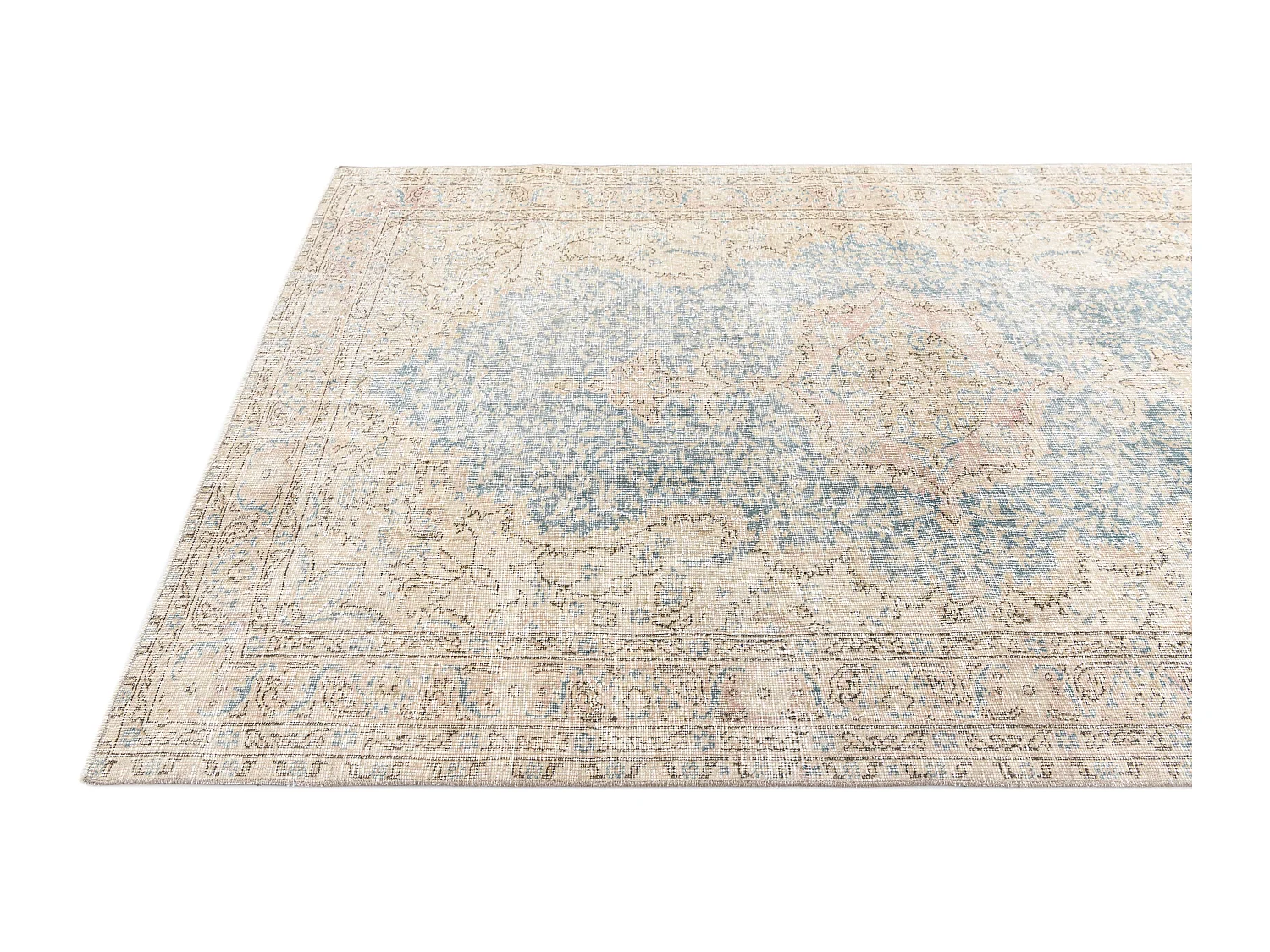 Tapis de laine 160x262 brun Ultra Vintage