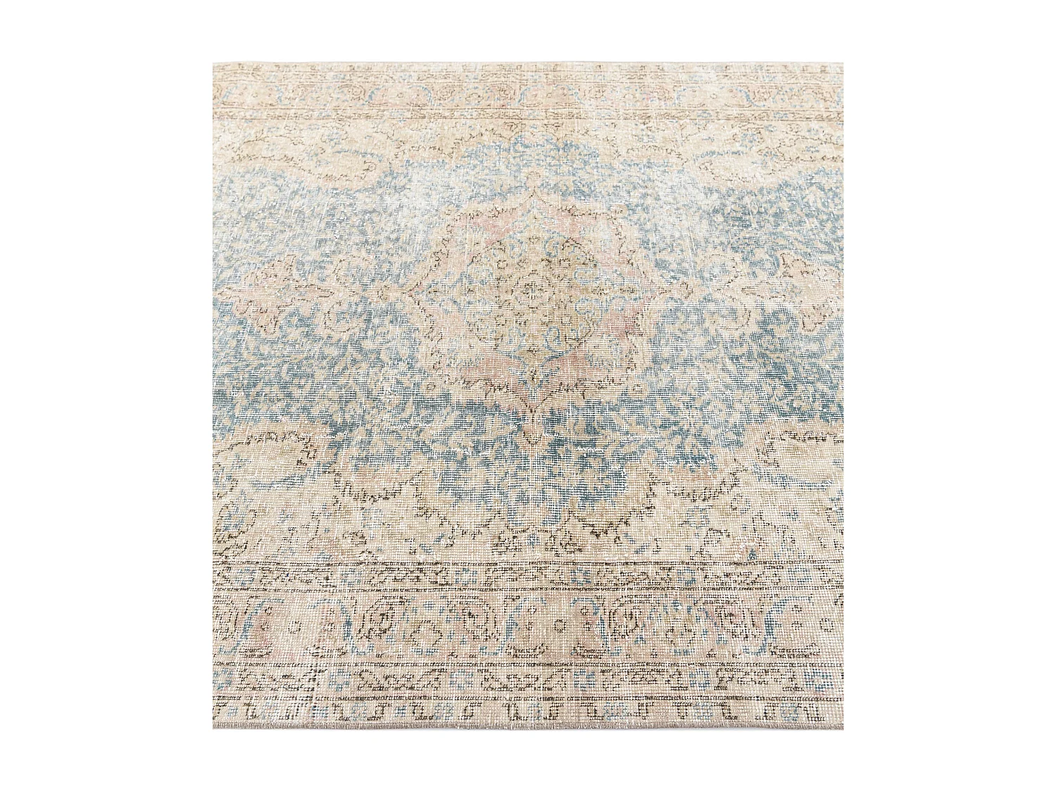 Tapis de laine 160x262 brun Ultra Vintage