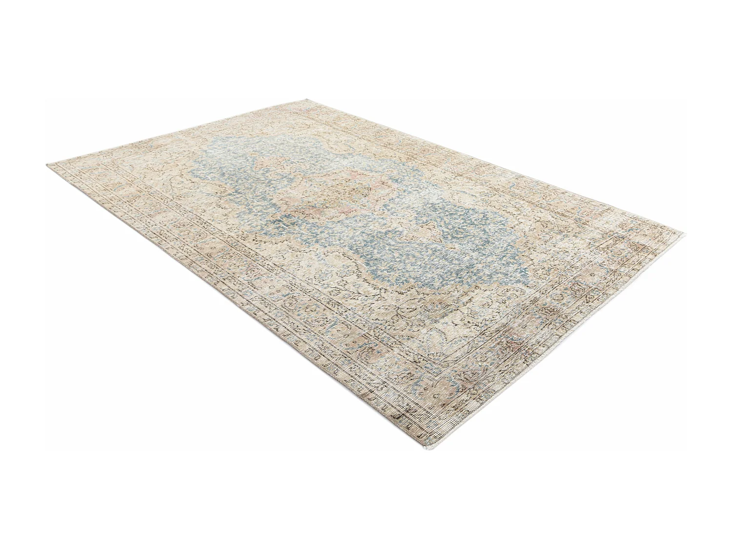 Tapis de laine 160x262 brun Ultra Vintage