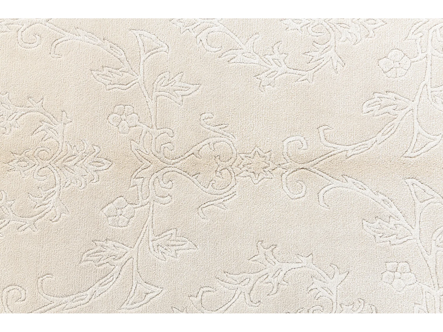 Wollteppich 132x191 Braun Darya