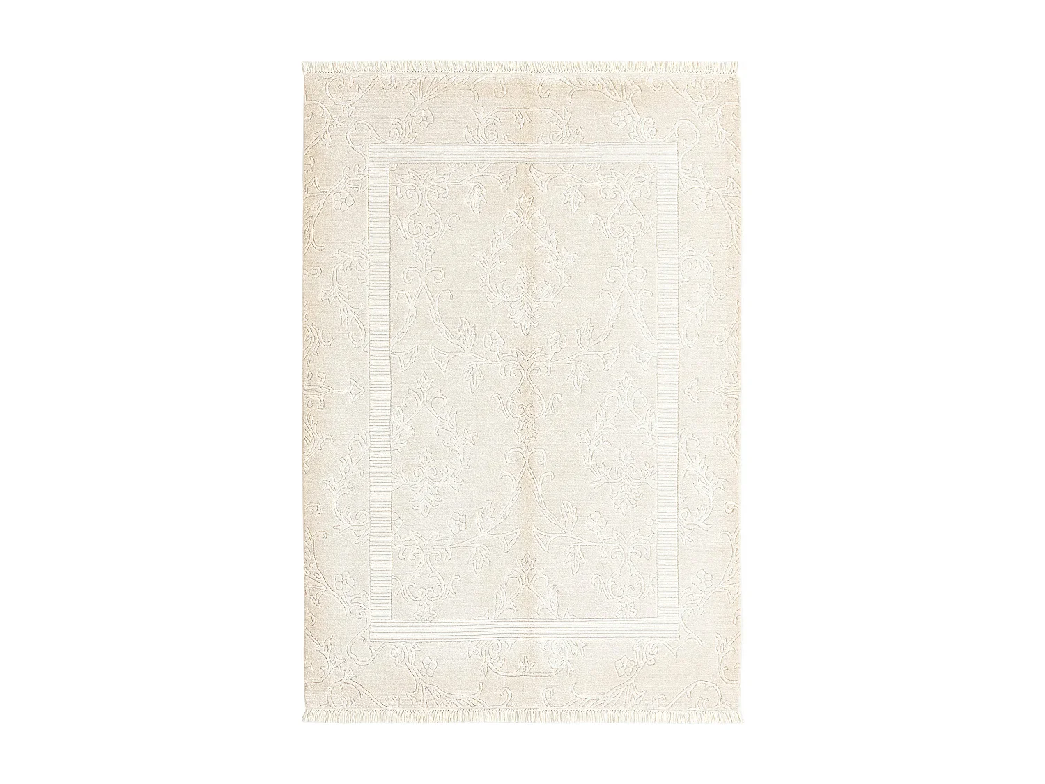 Tapis de laine 132x191 brun Darya