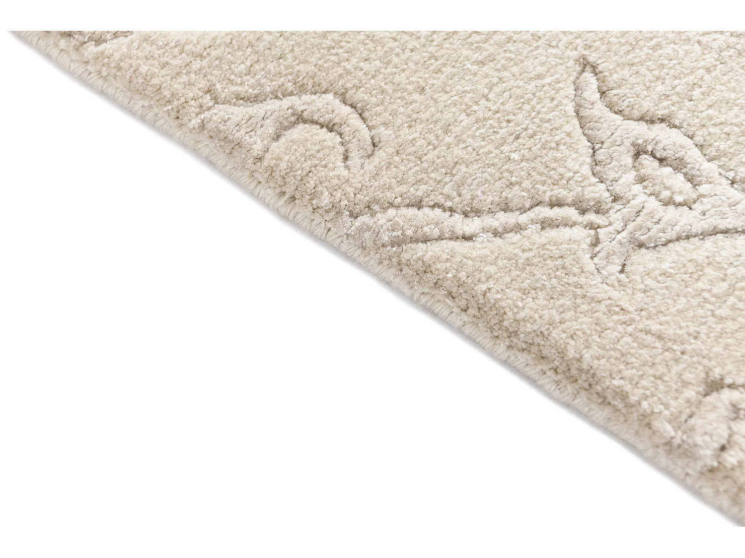 Tapis de laine 132x191 brun Darya