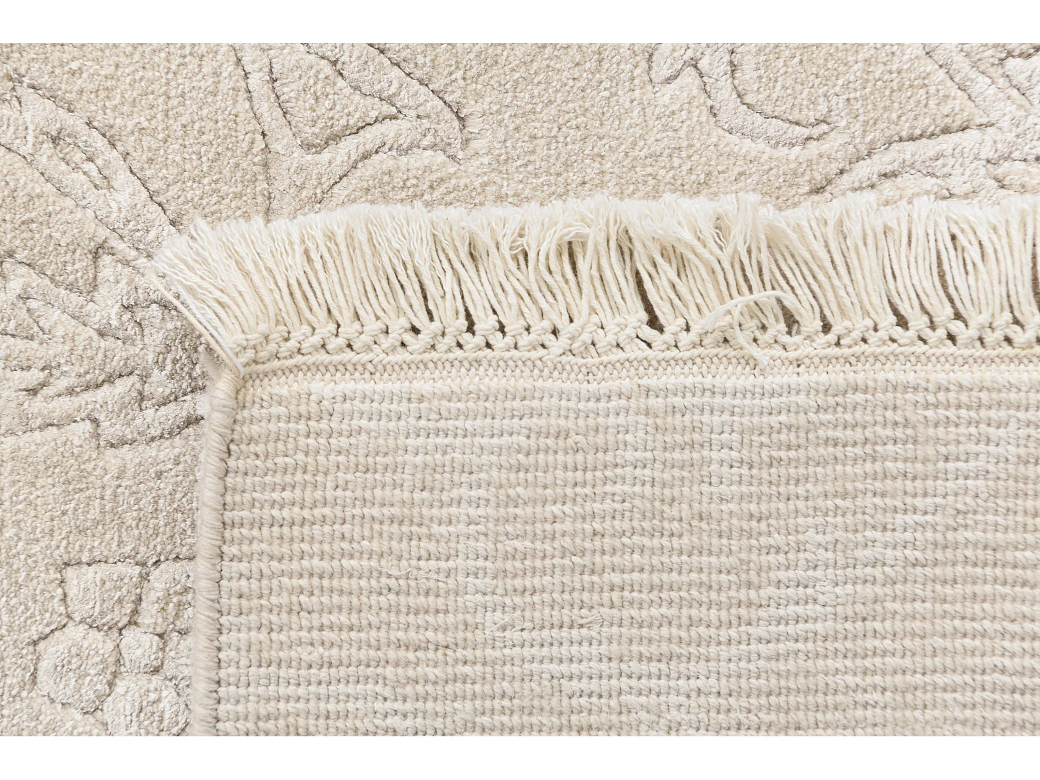 Tapis de laine 132x191 brun Darya