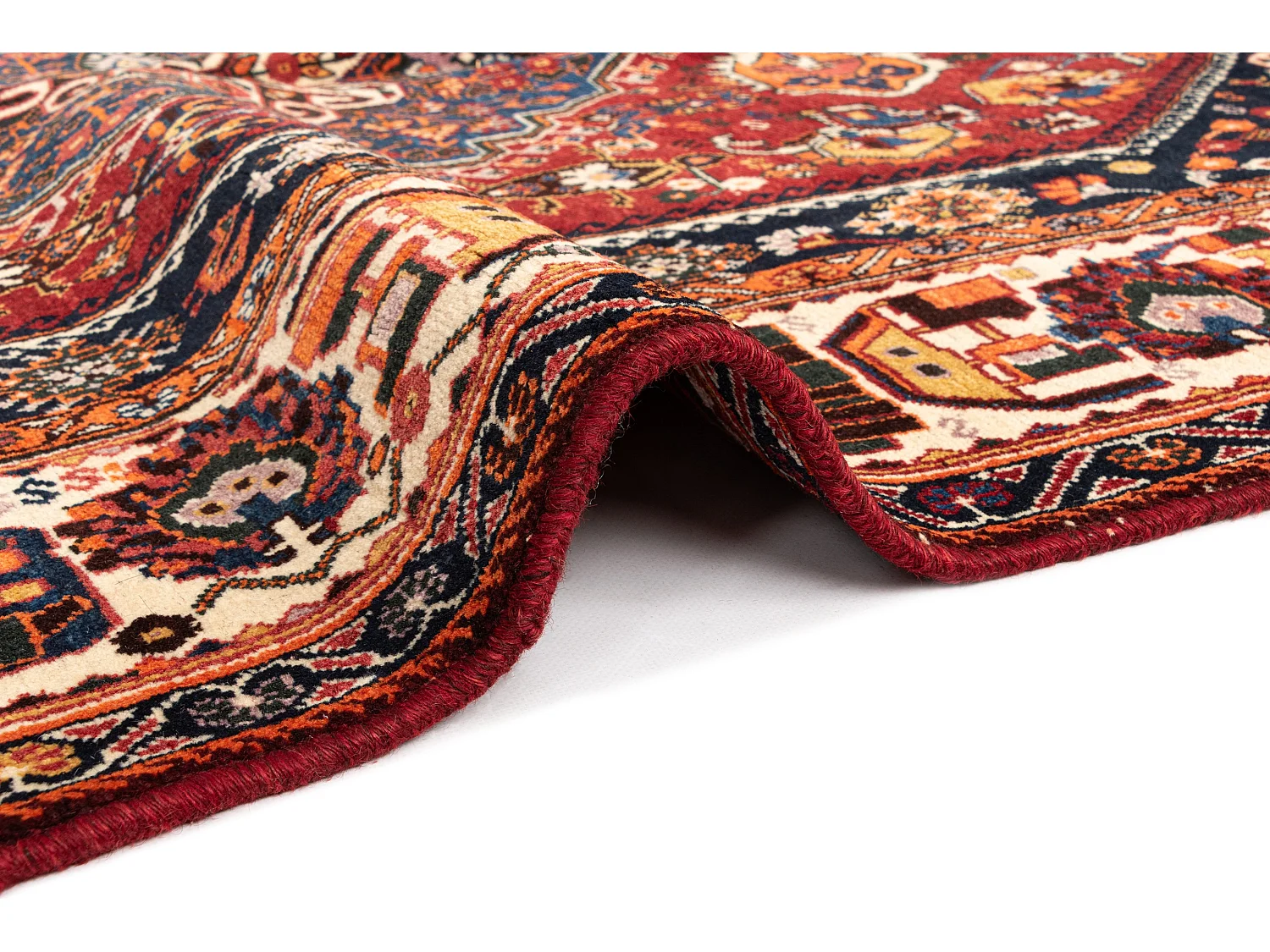 Wollteppich 150x253 Rot Ghashghai