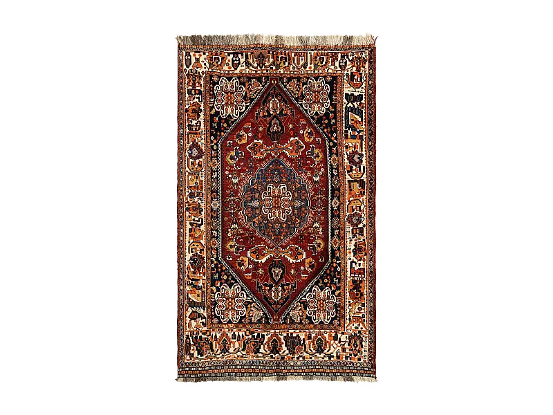 Wollteppich 150x253 Rot Ghashghai