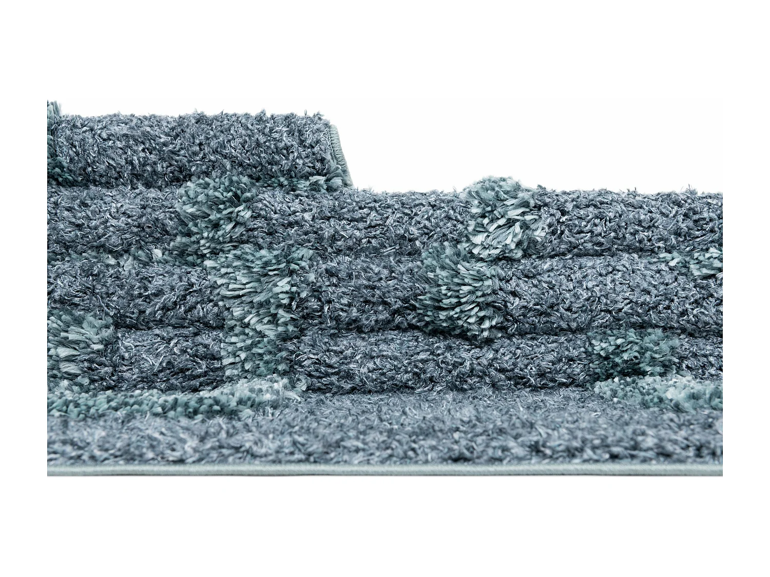 Tapis shaggy 240x305 Bleu Thun Artem