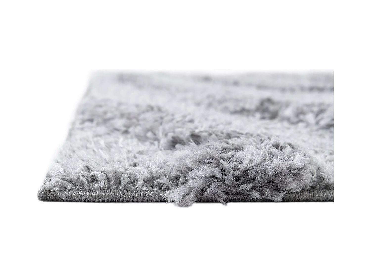 Hoogpolig tapijt 185x125 Grijs Thun Tribus