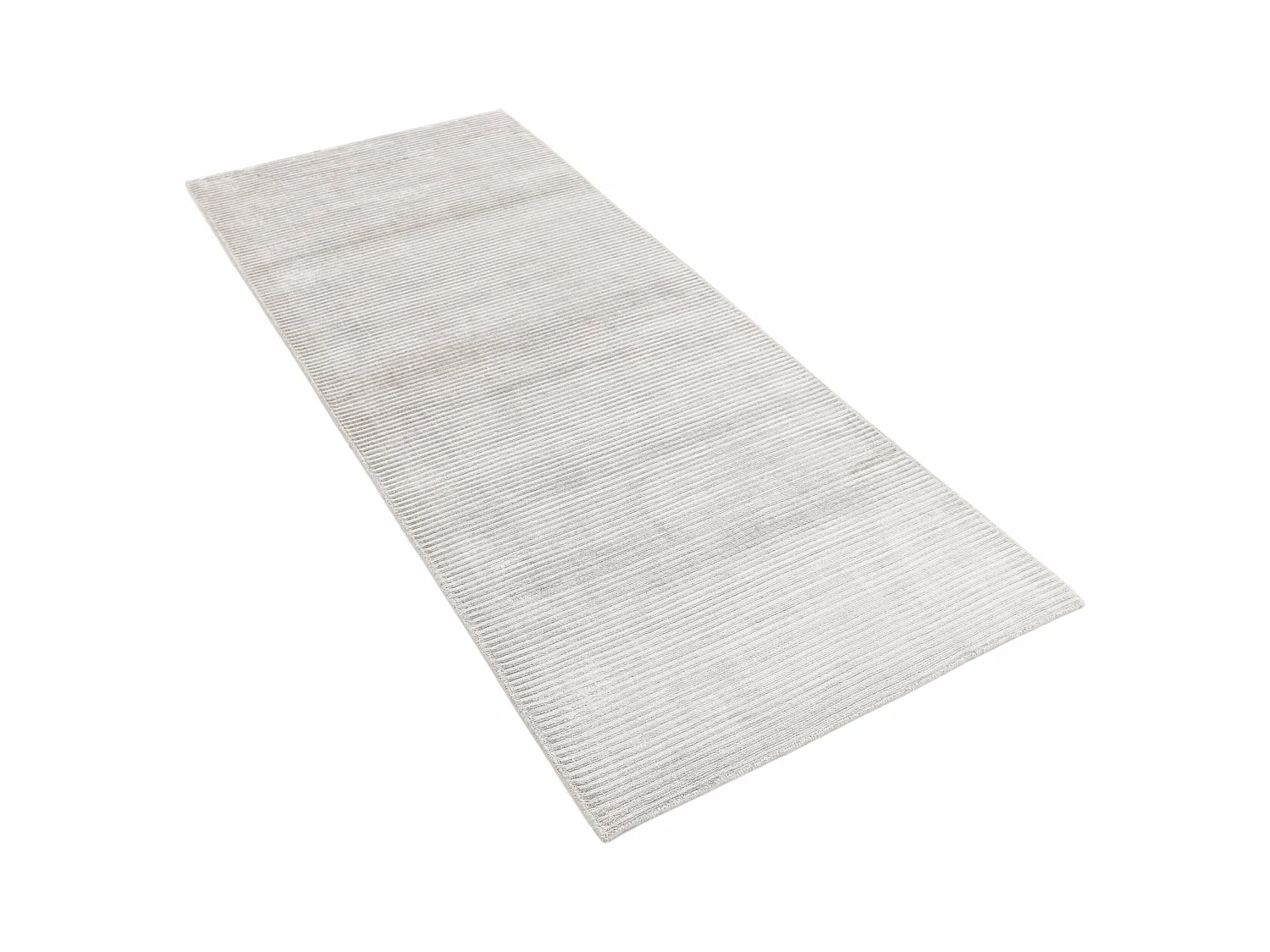 Läufer-Wollteppich 79x198 Grau Darya