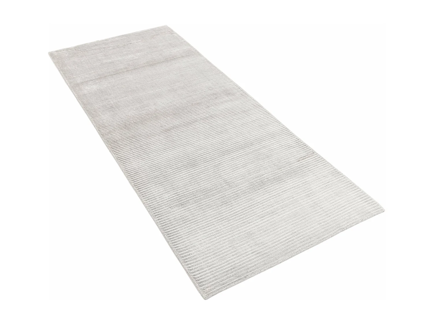 Tapis de couloir en laine 79x198 gris Darya