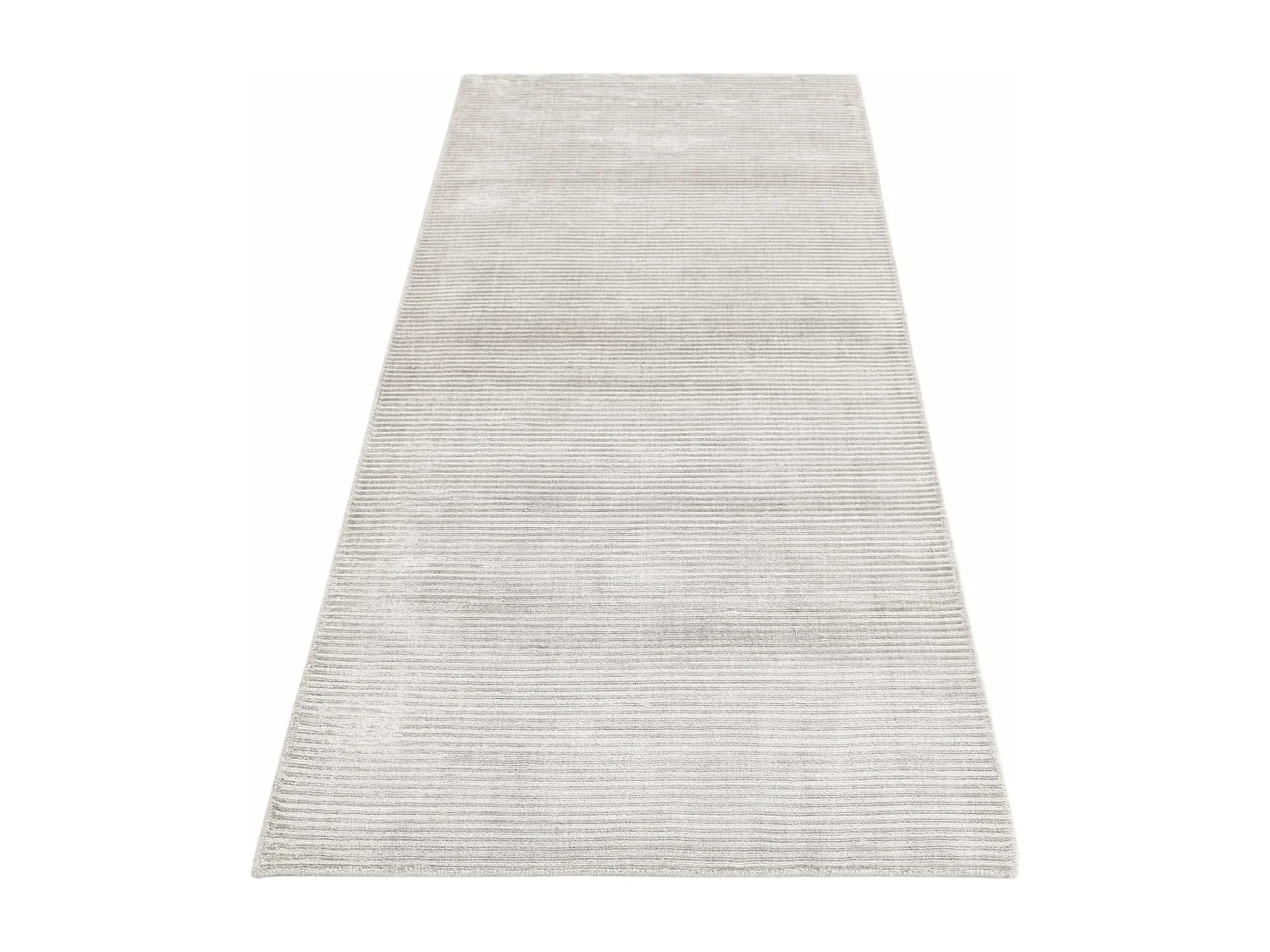 Tapis de couloir en laine 79x198 gris Darya