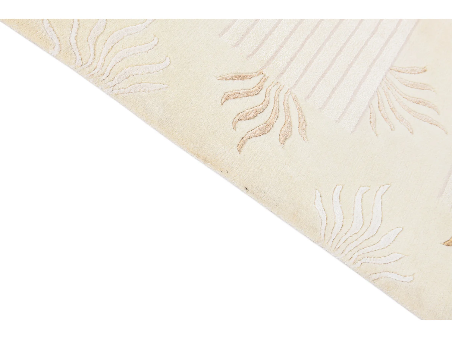 Tapis de laine 170x239 beige Darya