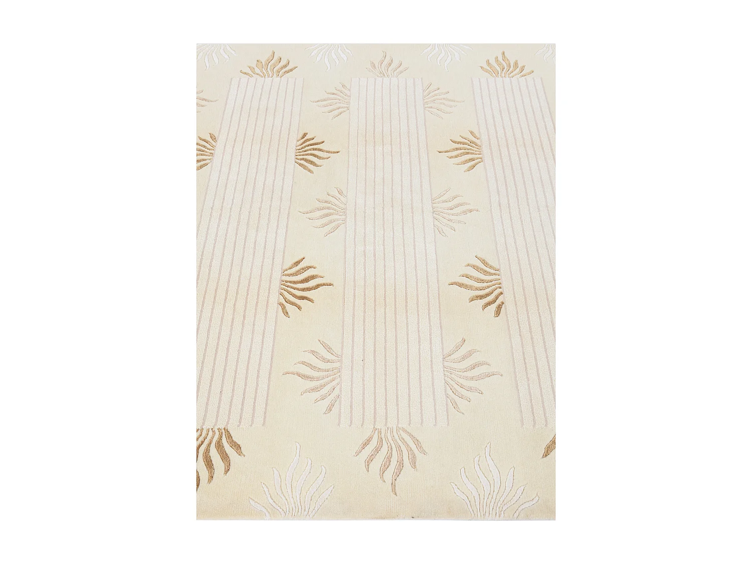 Tapis de laine 170x239 beige Darya