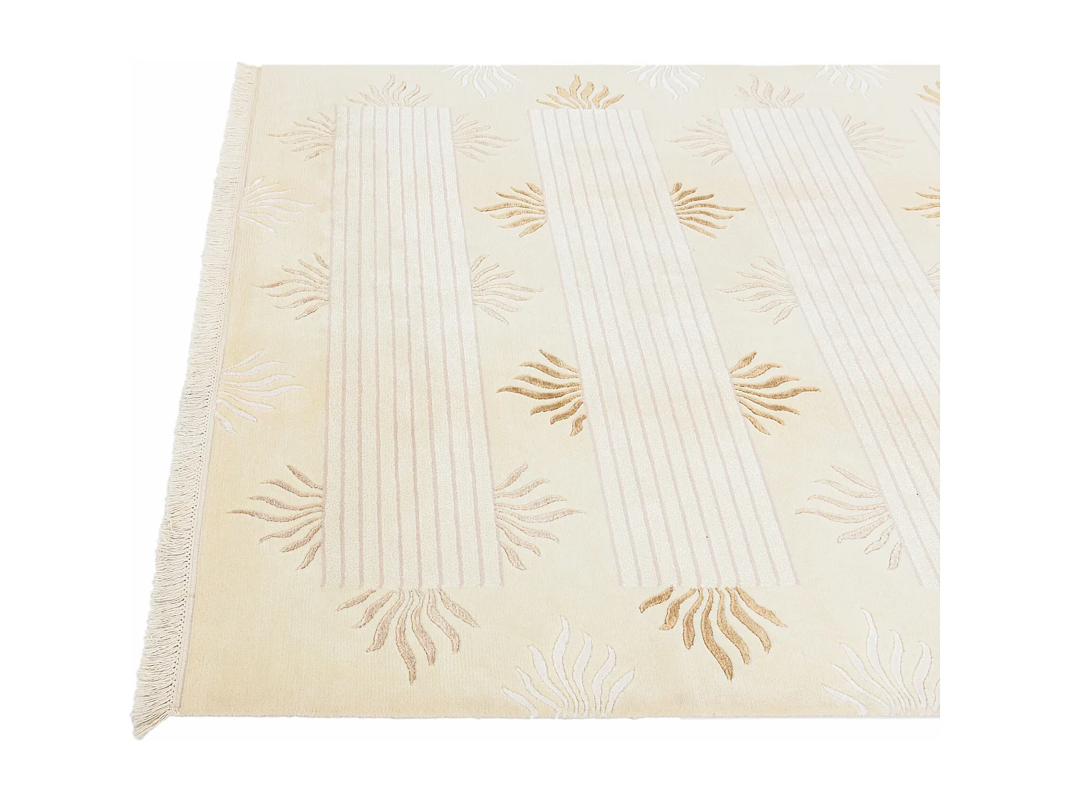 Tapis de laine 170x239 beige Darya