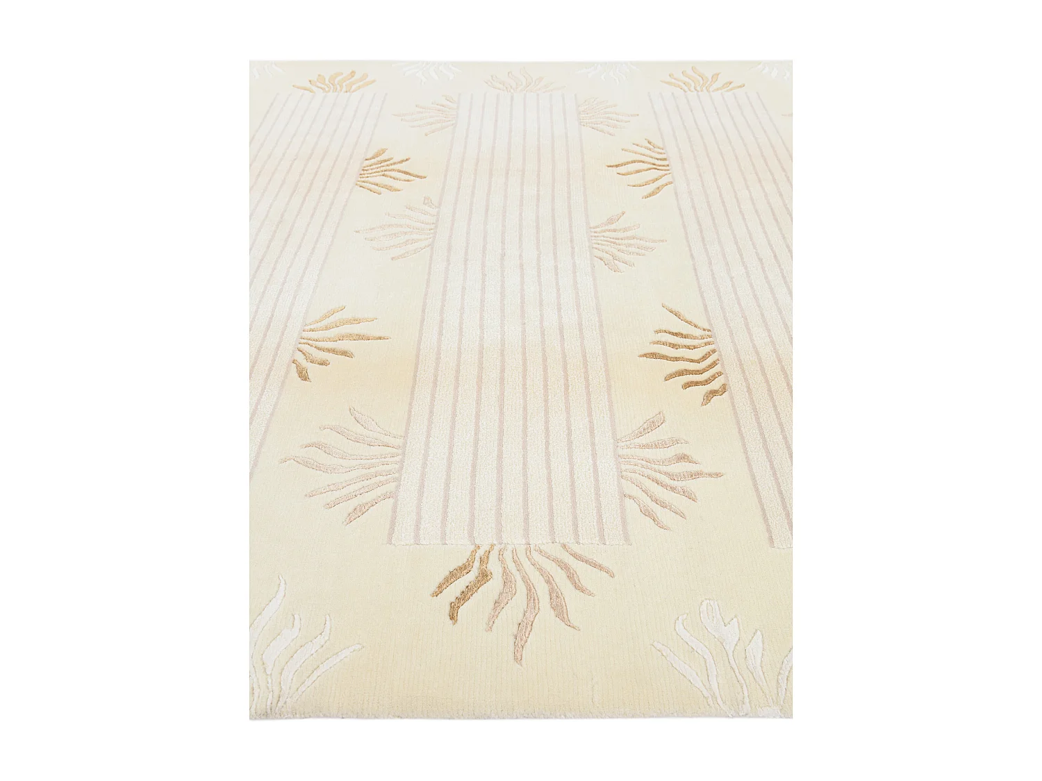 Tapis de laine 173x246 beige Darya