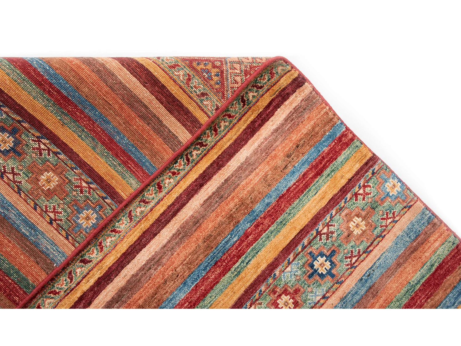 Tappeto in lana 245x303 rosso Torkman