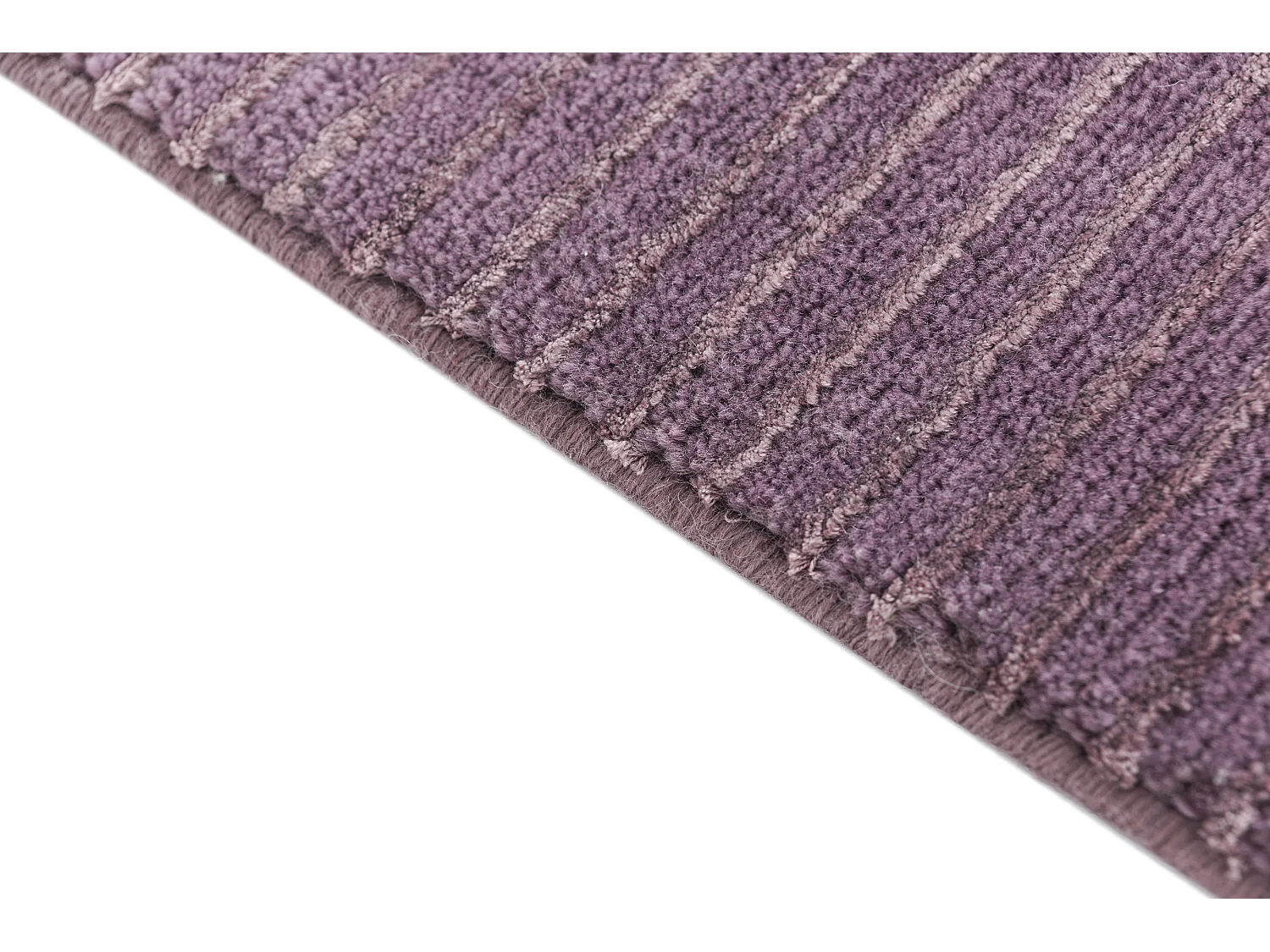 Tapis de couloir en laine 79x399 Violet Darya