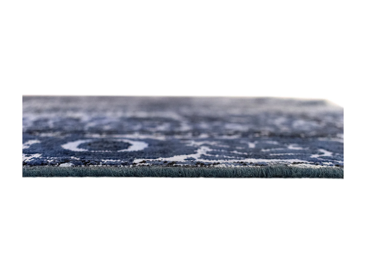 Wollteppich 196x296 Blau Vintage Royal