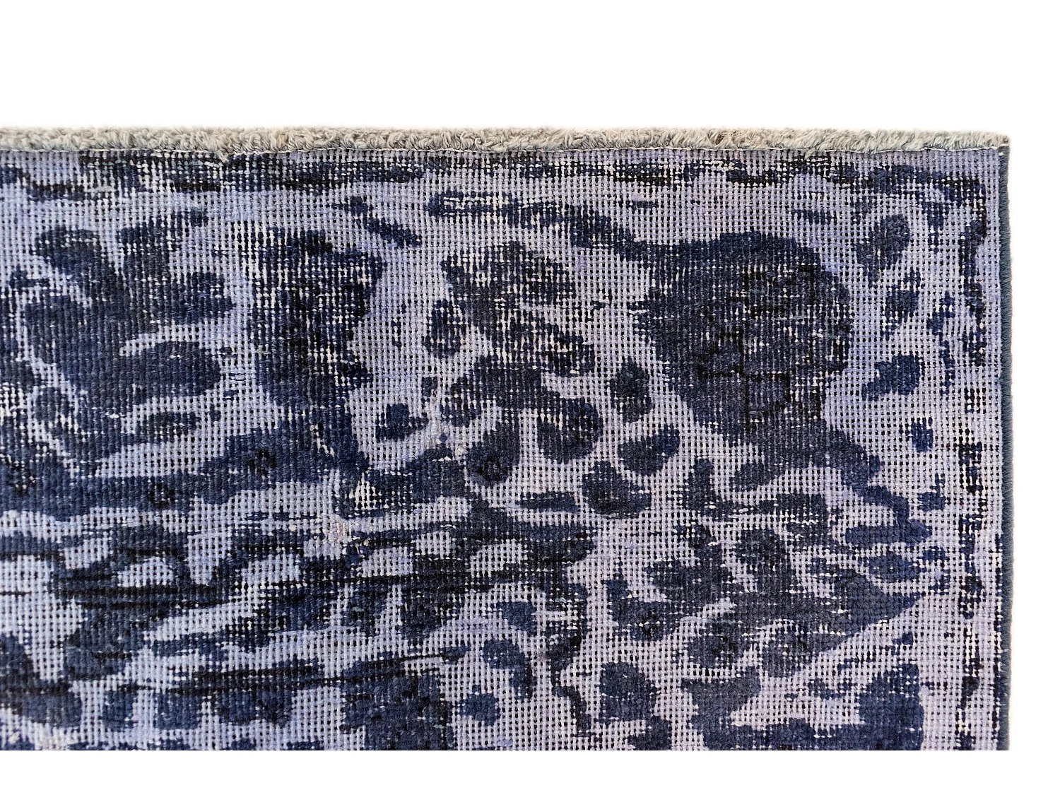 Wollteppich 196x296 Blau Vintage Royal