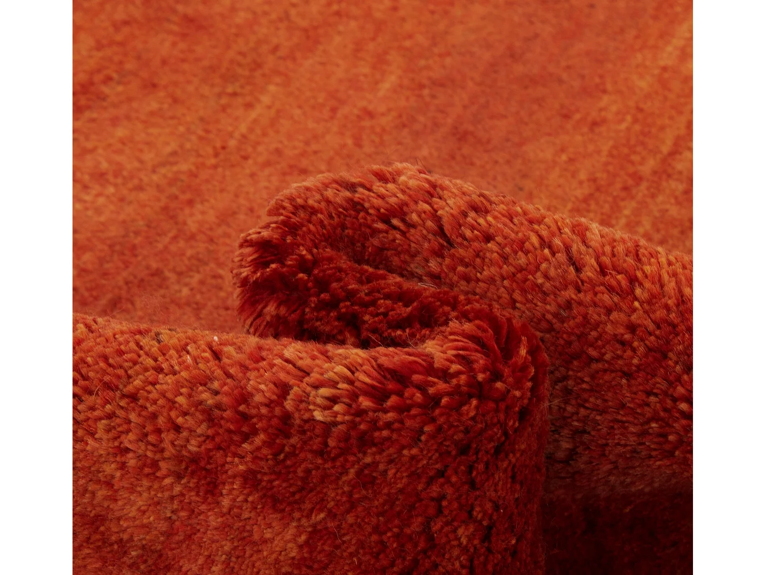 Wollteppich 153x192 Rot Gabbeh Shouli