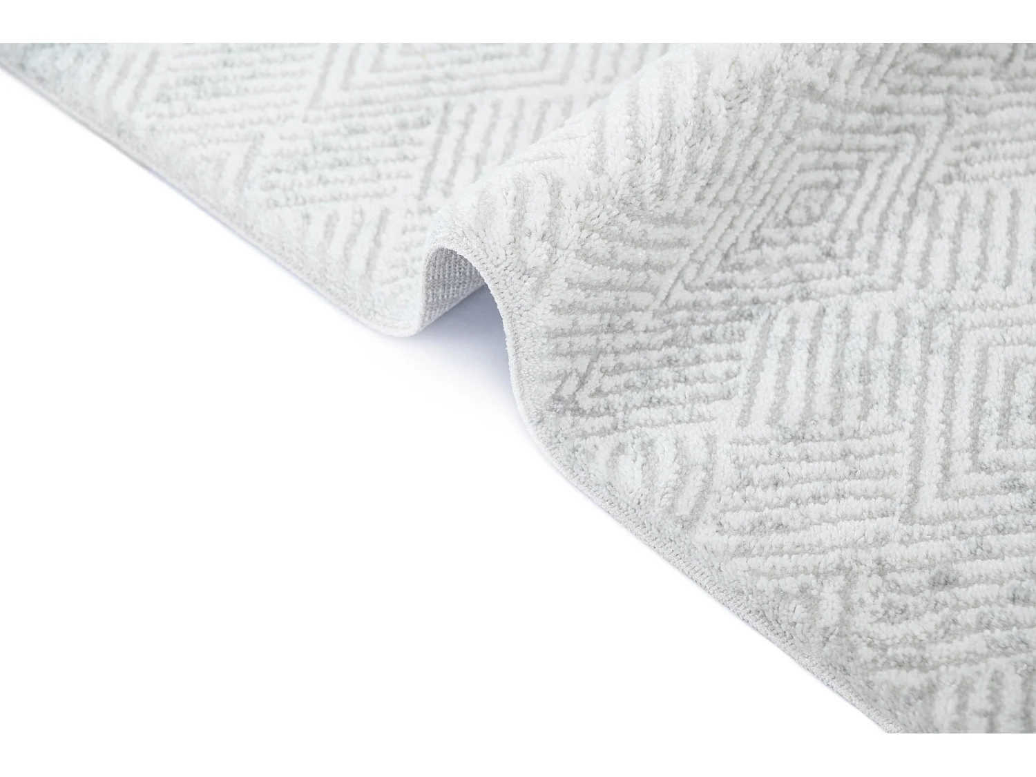 Tappeto 80x305 grigio chiaro Davos Cilia