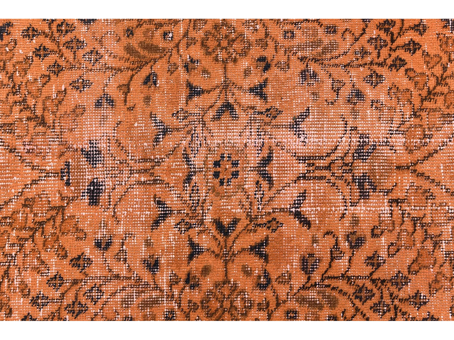 Tapis de laine 142x249 orange Ultra Vintage