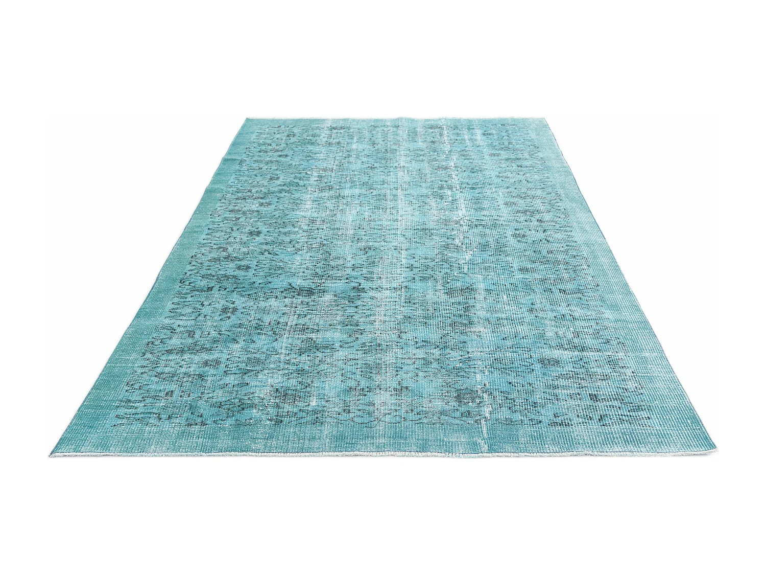 Tapis de laine 175x272 turquoise Ultra Vintage