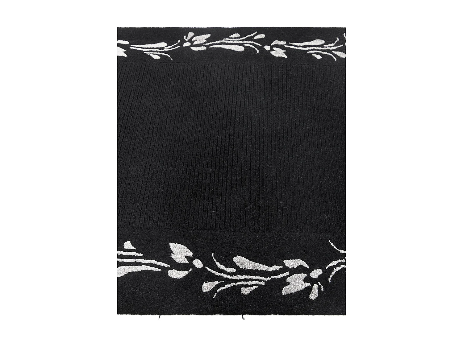 Tappeto in lana 94x152 nero Darya