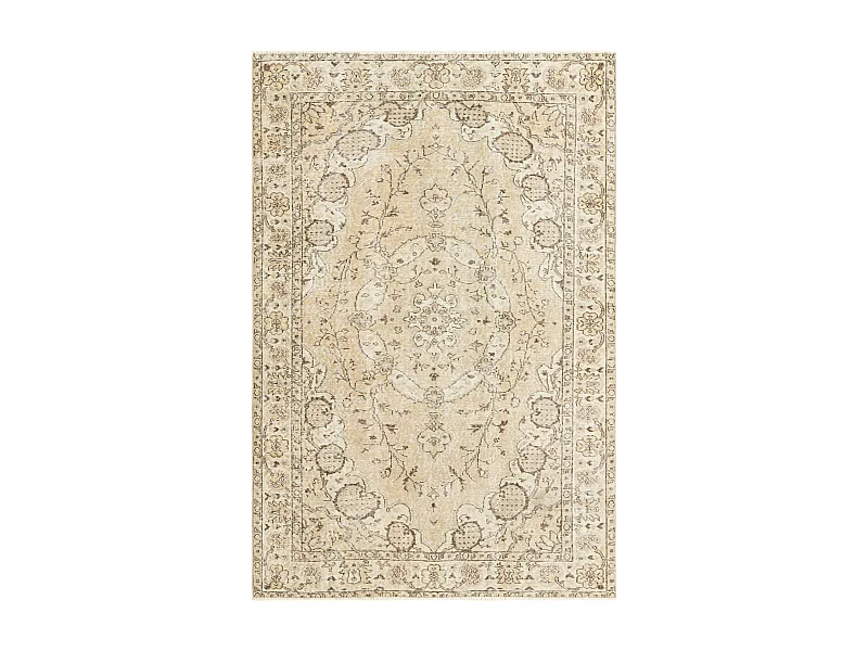 Tapis de laine 165x244 brun Ultra Vintage
