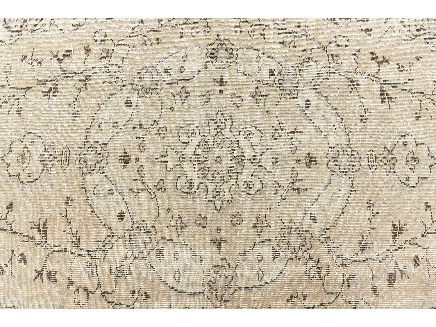 Tapis de laine 165x244 brun Ultra Vintage