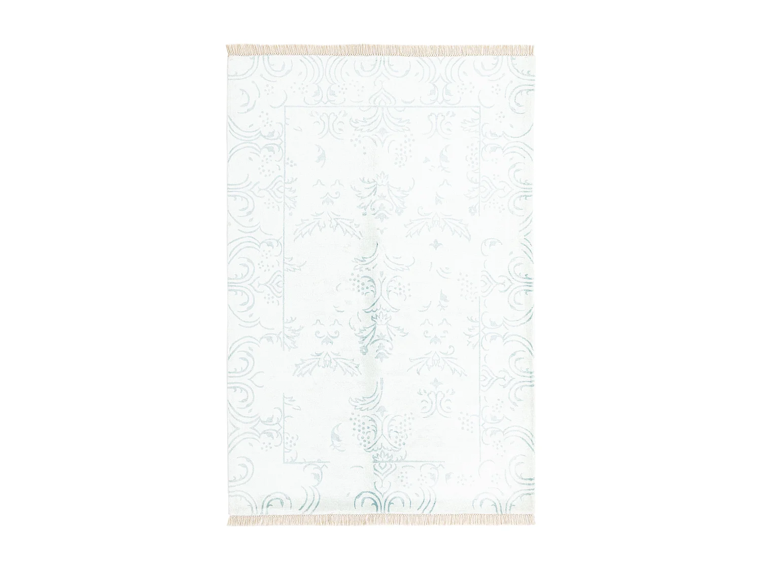 Tapis de laine 122x183 Bleu Darya