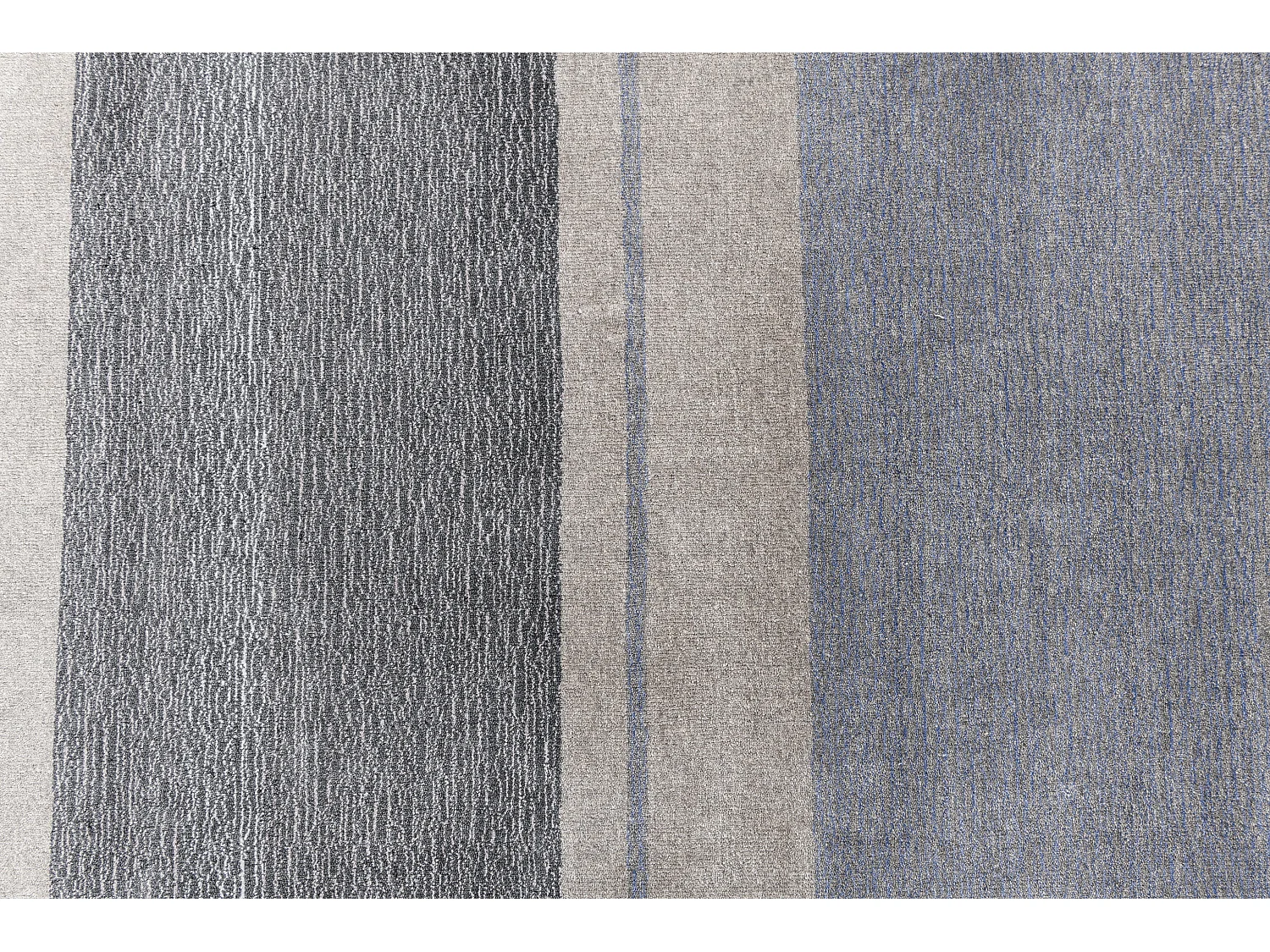 Tapis de couloir en laine 84x389 gris Darya