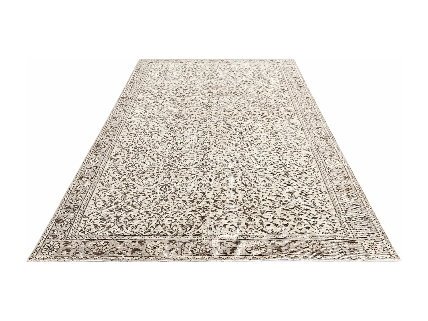Tapis de laine 163x274 beige Ultra Vintage
